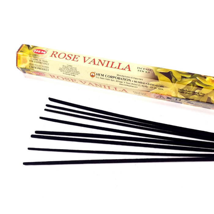 Bețișoare parfumate HEM Rose Vanilla [2]