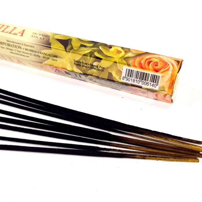 Bețișoare parfumate HEM Rose Vanilla [4]