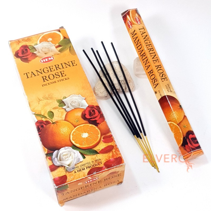 Betisoare parfumate HEM Tangerine Rose [2]