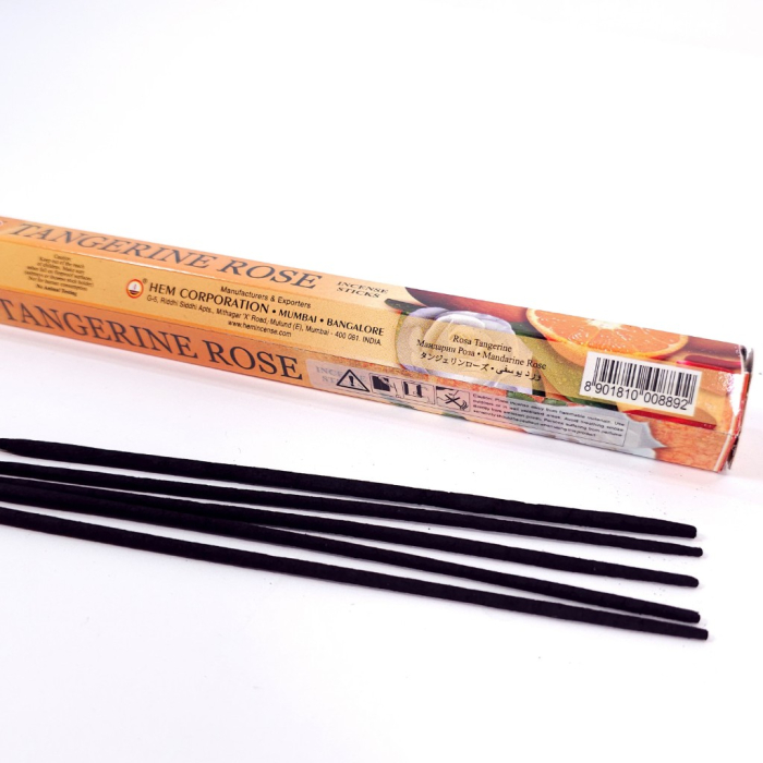 Betisoare parfumate HEM Tangerine Rose [4]
