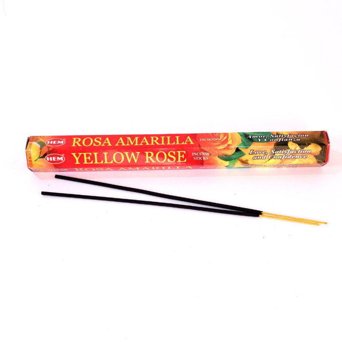 Betisoare parfumate HEM Yellow Rose [1]