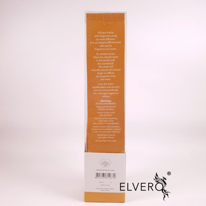 Betisoare parfumate in sticla Sandalwood and Clove, 100 ml [3]