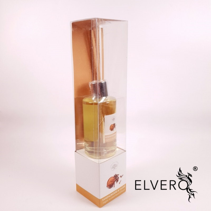 Betisoare parfumate in sticla Sandalwood and Clove, 100 ml [4]