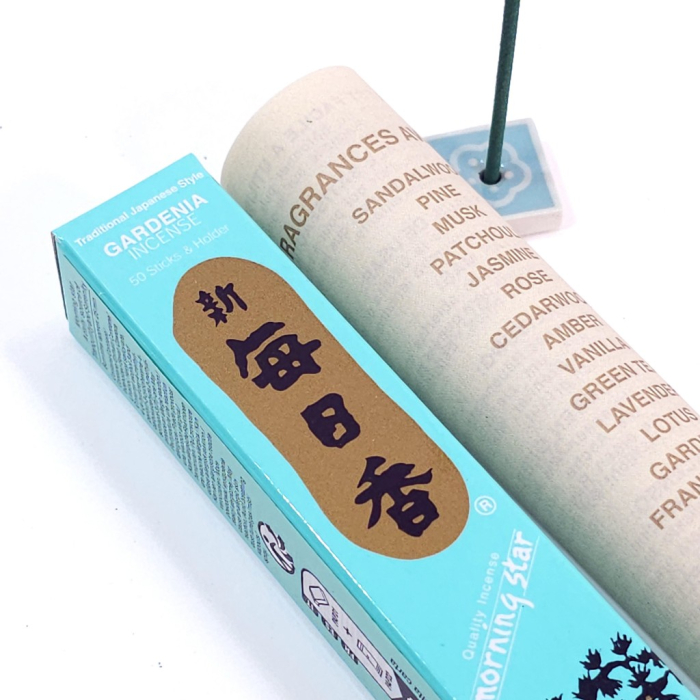 Betisoare parfumate Nippon Kodo Gardenia colectia Morning Star, arome florale [5]