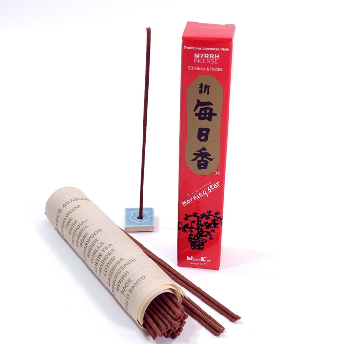 Betisoare parfumate Nippon Kodo Myrrh, smirna, Morning Star [5]