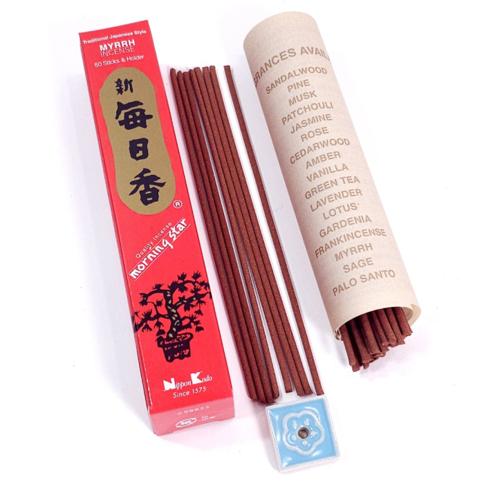 Betisoare parfumate Nippon Kodo Myrrh, smirna, Morning Star [6]