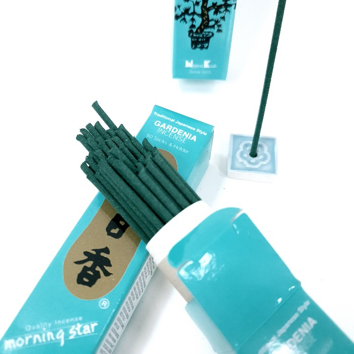 Betisoare parfumate Nippon Kodo Gardenia colectia Morning Star, arome florale [3]
