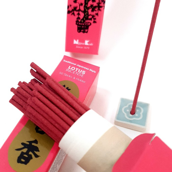 Betisoare parfumate Nippon Kodo Lotus, note florale de nufăr [2]