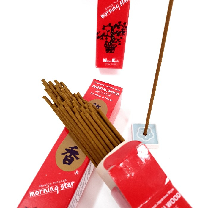 Betisoare parfumate Nippon Kodo Sandalwood, aroma lemn santal [2]