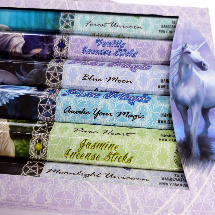 Set bete parfumate Anne Stokes, Pure Magic Incense Gift Pack [7]