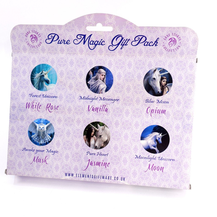 Set bete parfumate Anne Stokes, Pure Magic Incense Gift Pack [8]