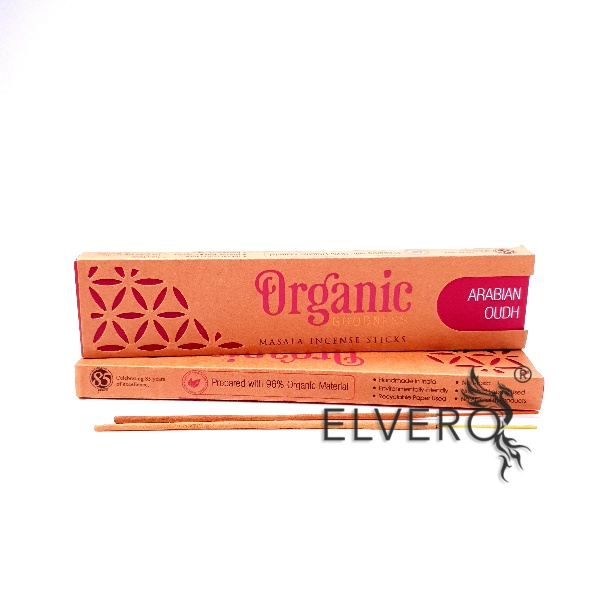 Betisoare parfumate Song of India Organic Arabian Oudh, lemn agar [2]