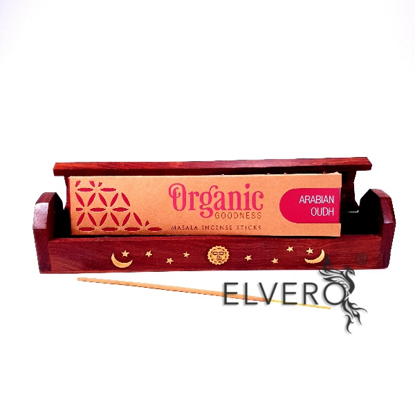Betisoare parfumate Song of India Organic Arabian Oudh, lemn agar [3]