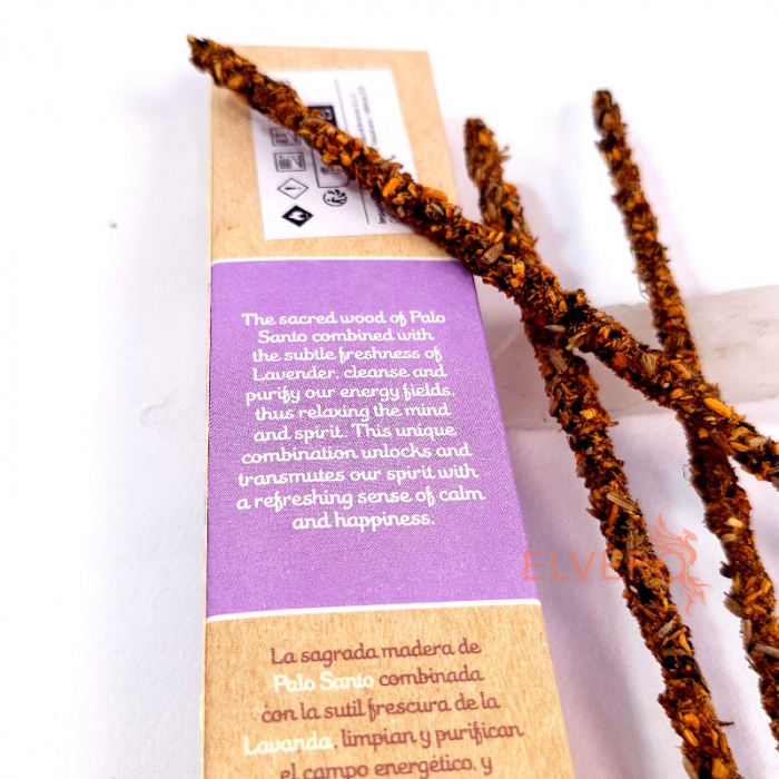 Bete parfumate naturale cu lemn de palo santi si flori de lavanda [2]