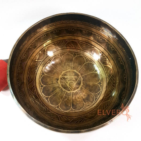 Bol tibetan cantator, 32 cm, lucrat manual pentru terapie prin sunet si vibratie * [2]