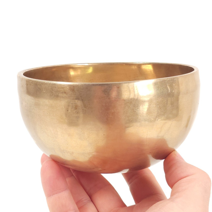 Bol tibetan cântător 13 cm, lucrat manual în Nepal, aliaj de bronz [4]