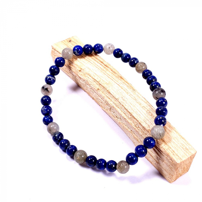 Bratara pentru barbati din pietre lapis lazuli si labradorit [3]