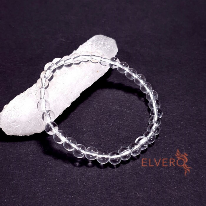 Bratara elastica cristale naturale de cuart [2]