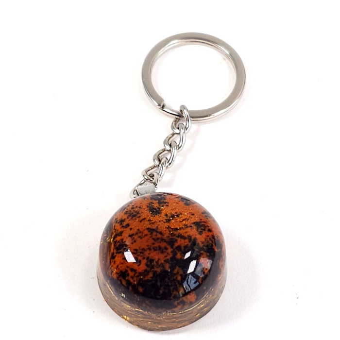 breloc orgonic cu obsidian si cuart [3]