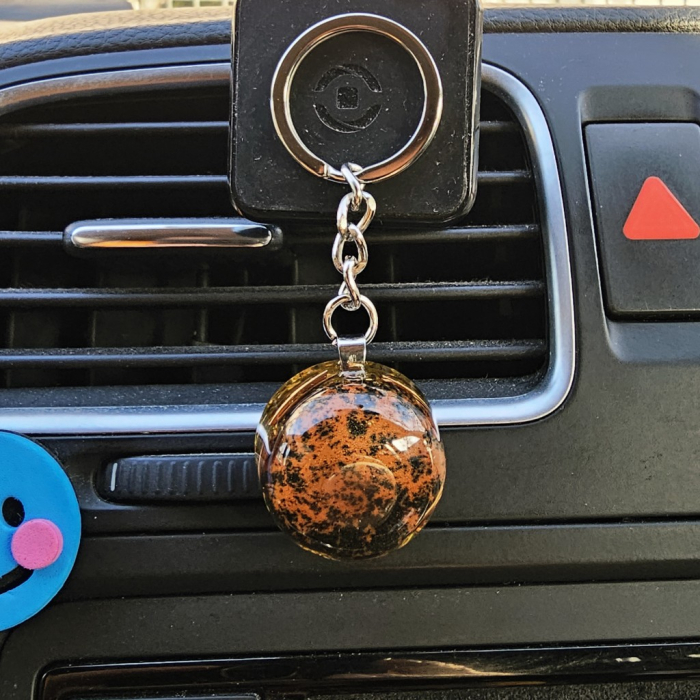 breloc orgonic cu obsidian si cuart [9]