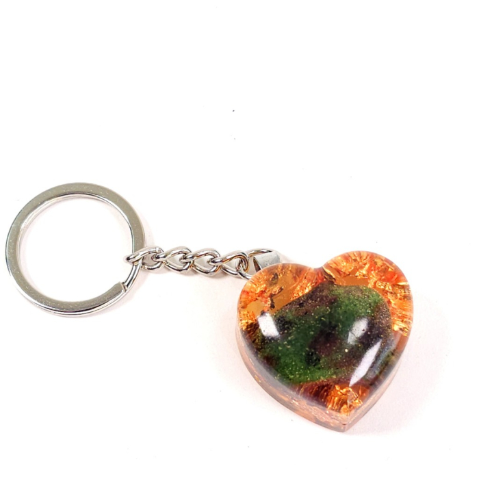 Breloc din pietre naturale zoisit cu rubin [2]