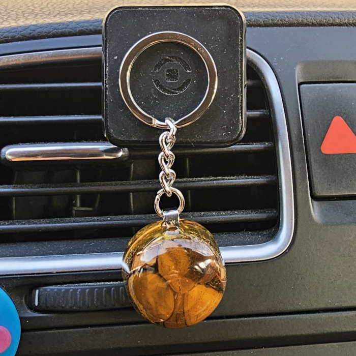 Breloc - pandantiv orgon cu ochi de tigru [7]