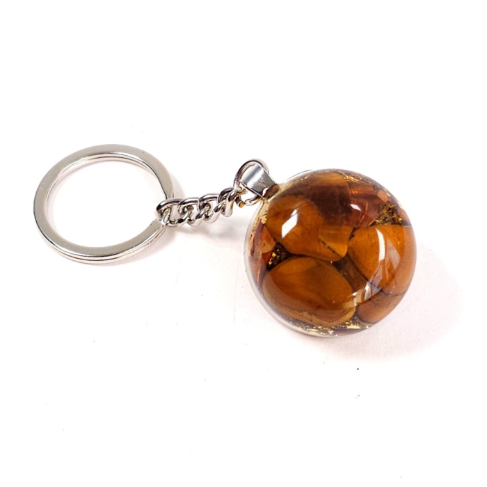 Breloc - pandantiv orgon cu ochi de tigru [3]