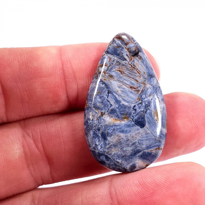 Cabochon pietersit bleu [2]