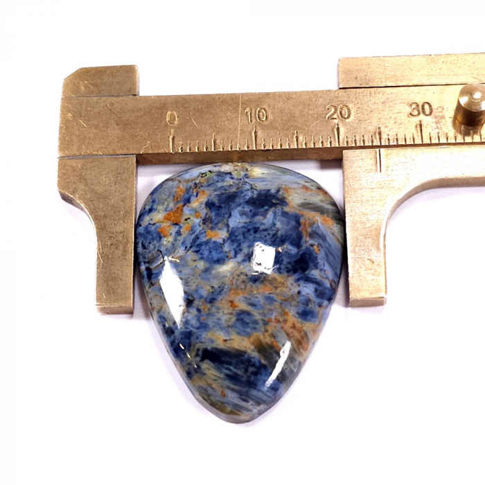 Cabochon din piatră naturală de pietersit [4]