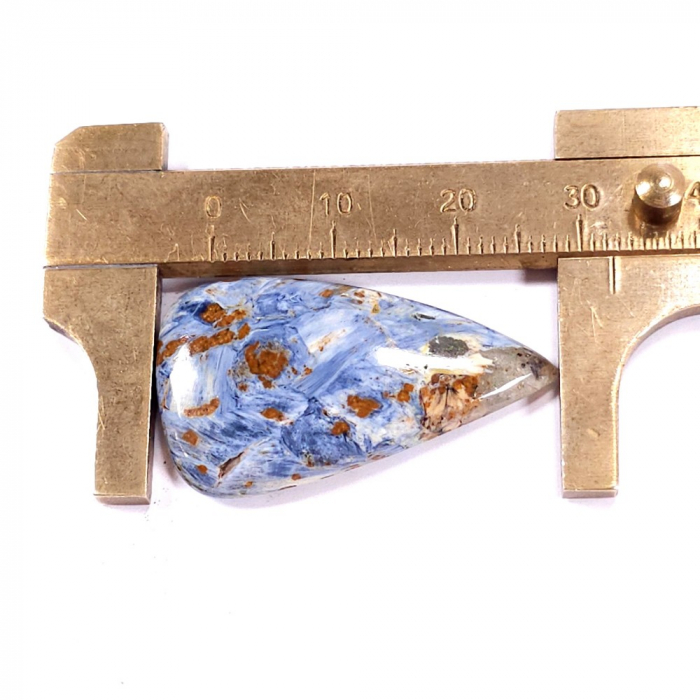 Cabochon 32 mm din piatră naturală de pietersit [3]