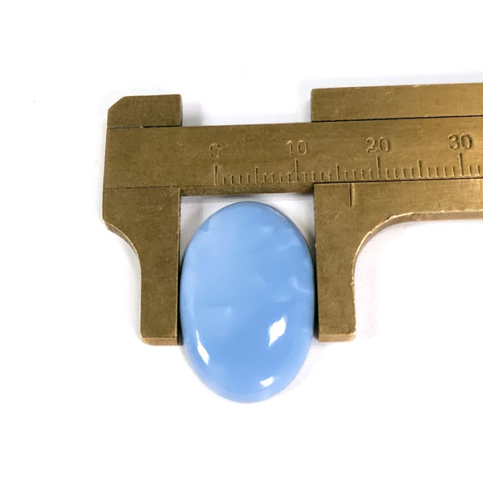 Cabochon opal apbastru natural [2]