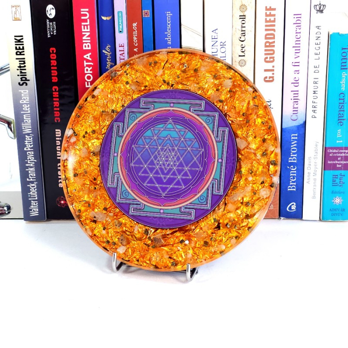 Decoratiune Sri Yantra cadou de bun augur de cununie sau de casa noua [6]