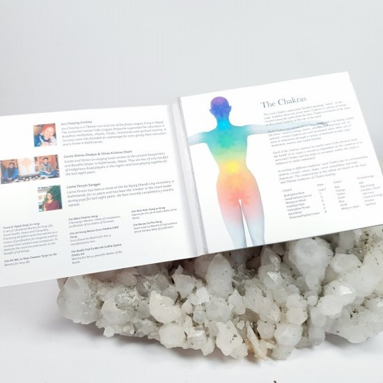 CD audio Clear Light, terapie prin sunet cu boluri cântătoare pentru purificare chakre [3]