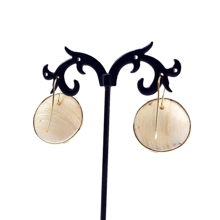 Cercei statement din pietre labradorit natural [5]