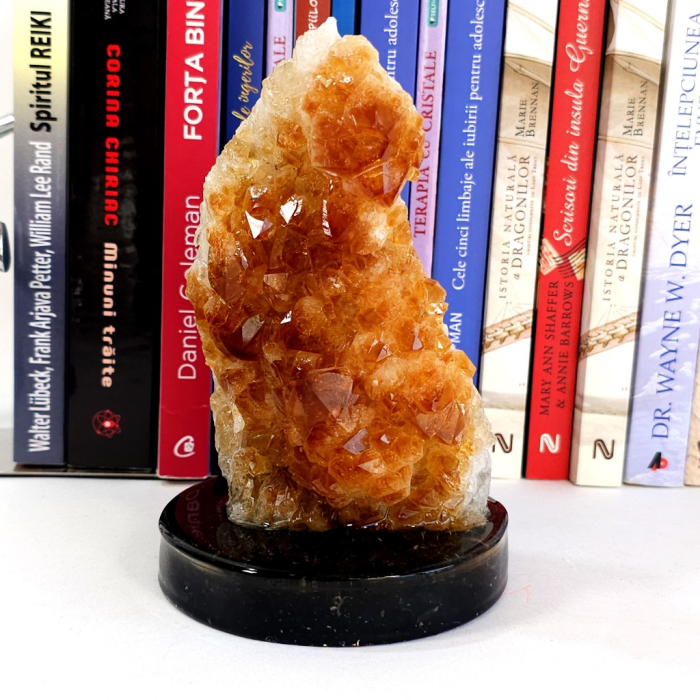 Citrin geoda obiect decorativ pentru casa sau birou [6]