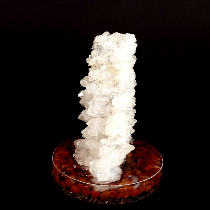 Decoratiune cristale de cuart cu varfuri naturale [4]