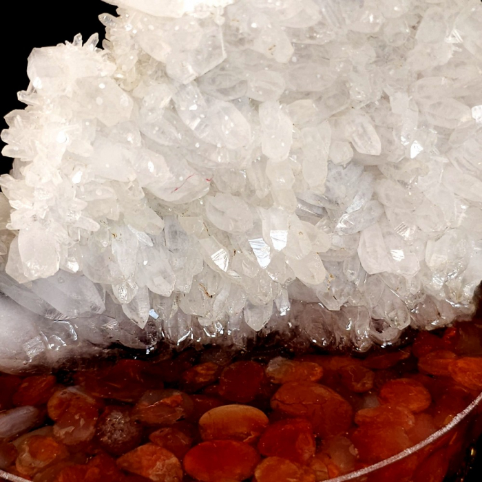 Decoratiune cristale de cuart cu varfuri naturale [6]