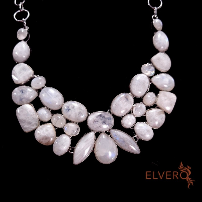 Salba statement din piatra lunii moonstone naturala [4]