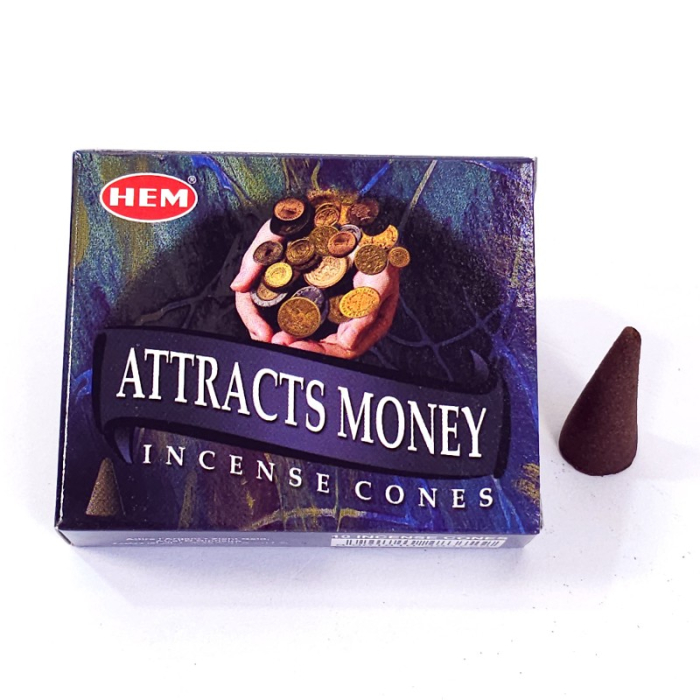 Cutie conuri HEM Attracts money si con parfumat [1]