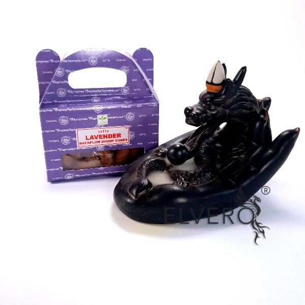 Conuri parfumate backflow Satya Lavender [3]