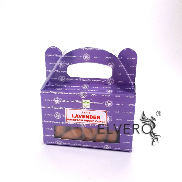 Conuri parfumate backflow Satya Lavender [2]