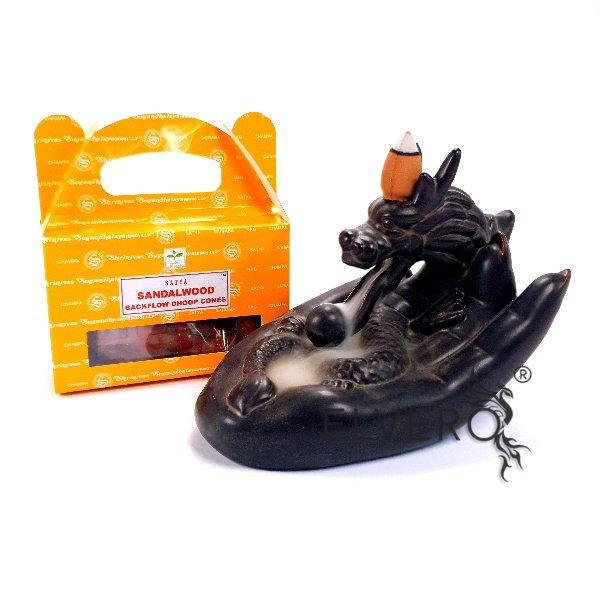 Conuri parfumate backflow Satya Sandalwood [3]