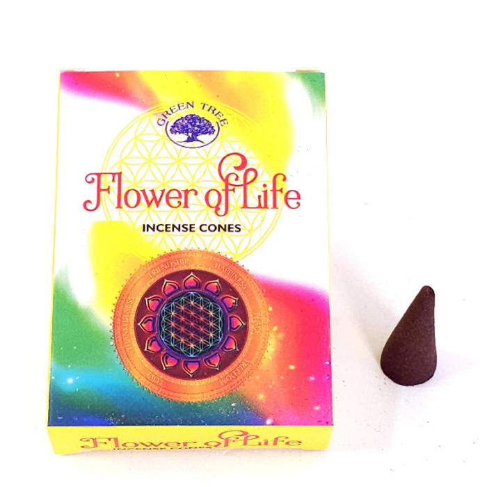 Conuri parfumate Green Tree Flower of Life [1]