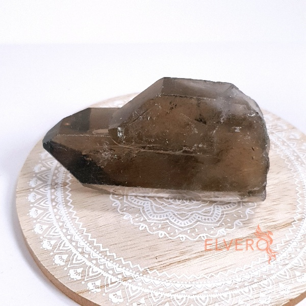 Cristal de cuart fumuriu cu varf natural [2]