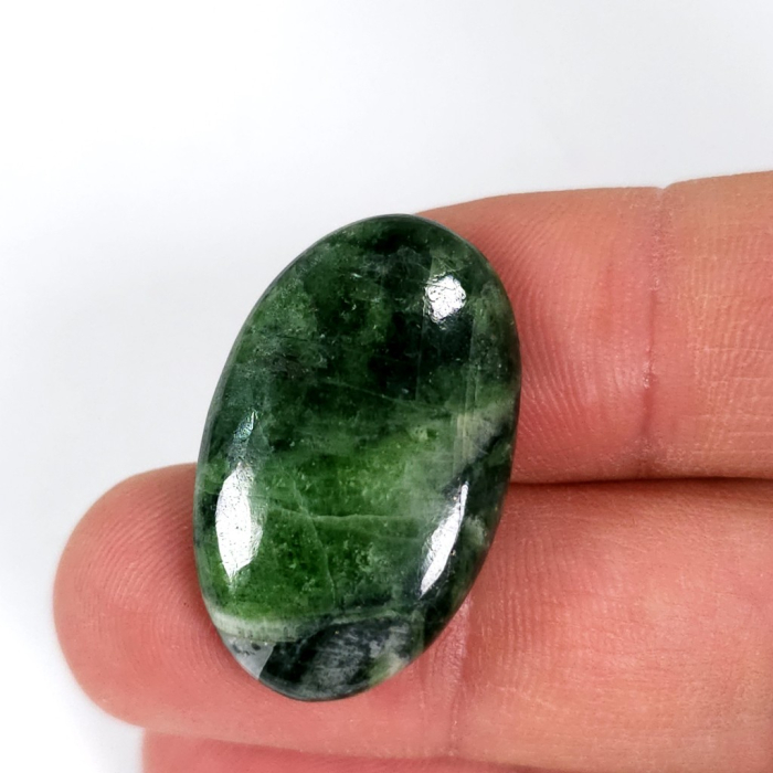 Crom diopsid piatra naturala semipretioasa cabochon [2]