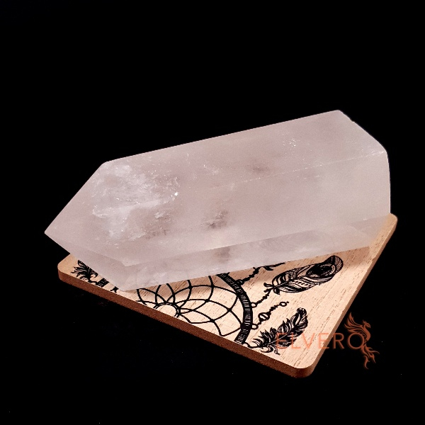 Cuarț alb baghetă, 13x5.5x4.5 cm, 600 gr, 6 laturi [2]