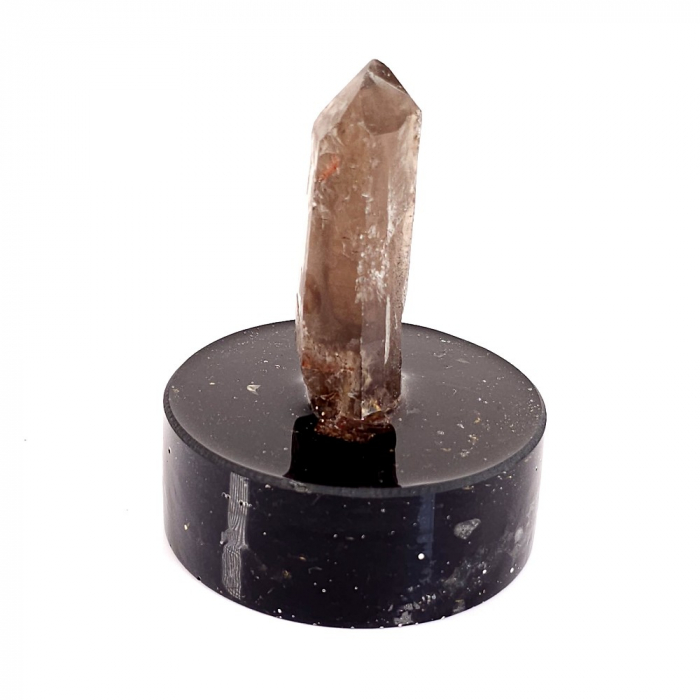 Cuart fumuriu varf natural pe suport orgonic [2]