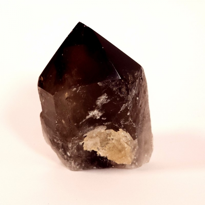Cristal de cuart fumuriu cu varf natural [2]