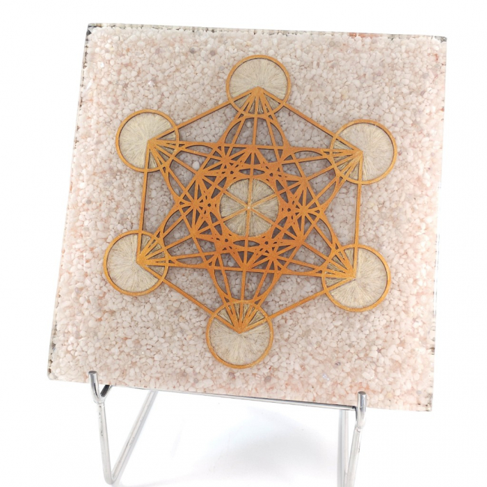 Cubul lui Metatron placa orgon mare [2]