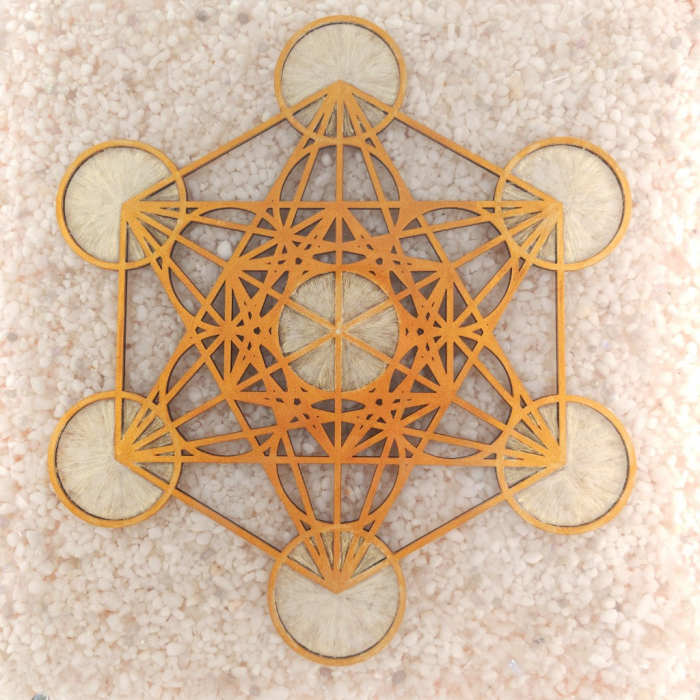 Cubul lui Metatron placa orgon mare [3]